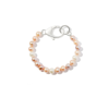 Hatton Labs Sterling Silver Gradient Pearl Bracelet In Silver