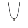 PYRRHA BLACK WHAT ONCE WAS PENDANT PEARL NECKLACE,N2894713018611656