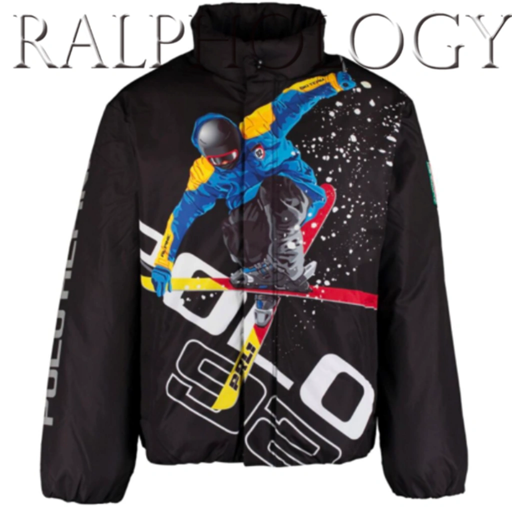 Pre-owned Polo Ralph Lauren Alpine 1992 Ski Snowboard Down Jacket