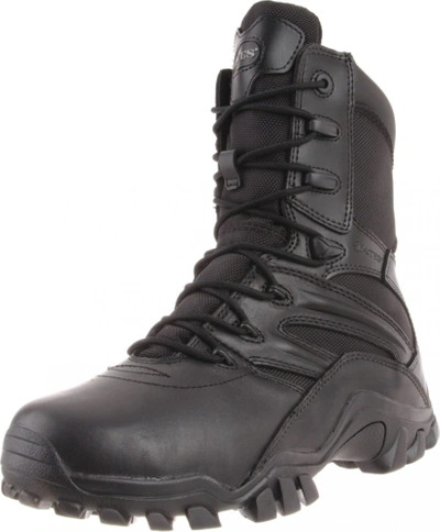 Pre-owned Bates Men's Delta Side-zip 8 Inch Uniform Boot In Black