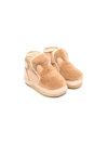Donsje Teddy-bear Faux-shearling Boots In Neutrals