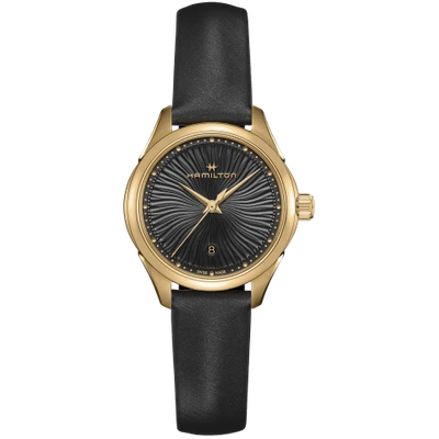 Hamilton Jazzmaster Lady Quartz In Black