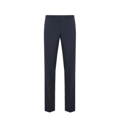 Saison Pantalon De Costume Pied De Poule En Laine