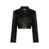 DEADWOOD SHORT RECYCLED LEATHER JACKET