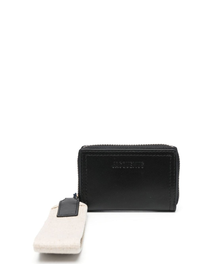 Jacquemus 'le Porte Rectangle' Wallet In Nero