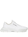 DOLCE E GABBANA DOLCE E GABBANA MEN'S  WHITE POLYESTER SNEAKERS