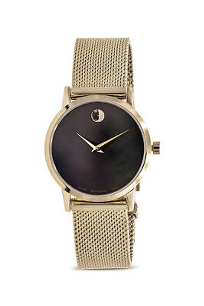 Pre-owned Movado Museum Classic Ladies Watch 0607426