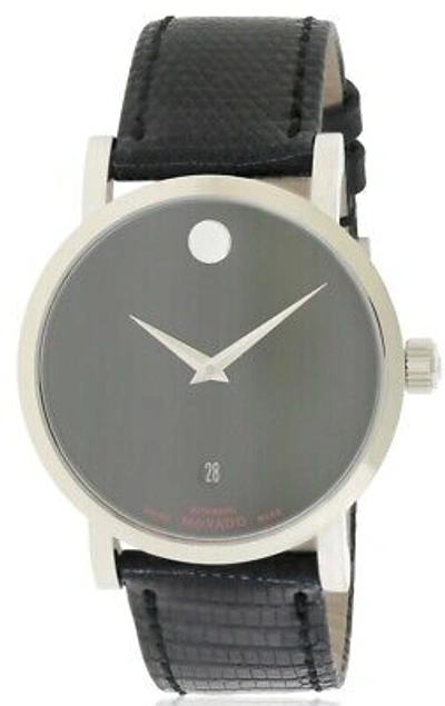 Pre-owned Movado Red Label Automatic Mens Watch 0606114