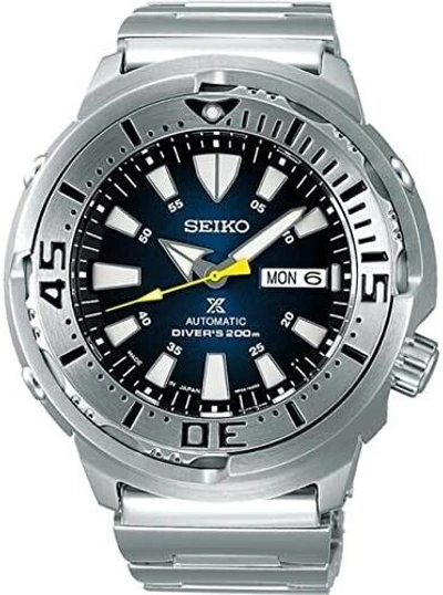 Pre-owned Seiko Prospex Sbdy055 Baby Tuna Mechanical Automatic Men's Watch