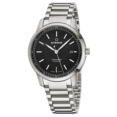 Pre-owned Eterna Tangaroa Men's Swiss Made Automatic Eta Slim Classic Watch $2900