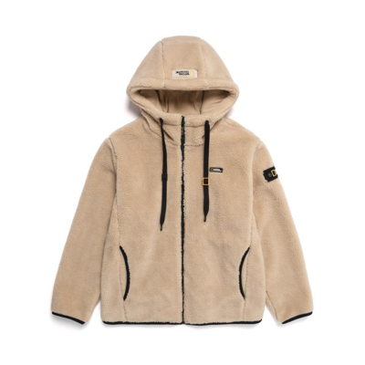 フリースジャケット NATIONAL GEOGRAPHIC N224MFJ910 Men's Kostoni Full Zip Up SUG Pre-owned National Geographic Mens Costoni Fleece Full Zip