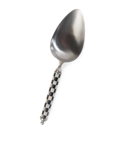 Mackenzie-childs Courtly Check Ice Scoop In Black