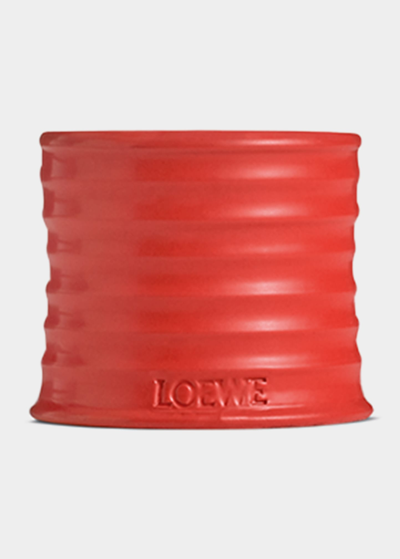 LOEWE SMALL TOMATO LEAVES CANDLE, 5.8 OZ.