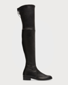 STUART WEITZMAN LOWLAND STRETCH NAPA OVER-THE-KNEE BOOTS