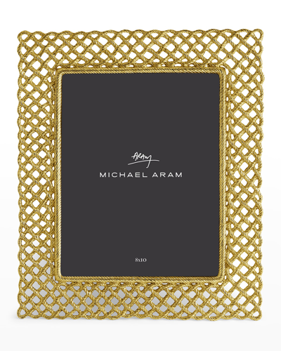 MICHAEL ARAM LOVE KNOT GOLD FRAME, 8" X 10"