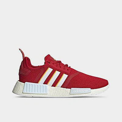 Adidas Originals Adidas Men's Originals Nmd R1 Casual Shoes In Team Power Red/cloud White/off White