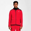 The North Face Red Alpine Polartec 200 Jacket In Tnf Red/tnf Black