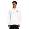 The North Face M Raglan Red Box Hd Tnf White In Tnf White/tnf White