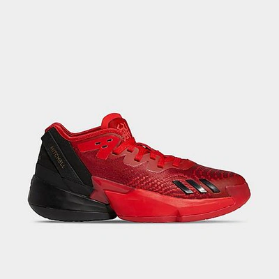 Adidas Originals Adidas D. O.n. Issue #4 Gx6886 Men's Red/black Basketball Sneaker Shoes Jn601