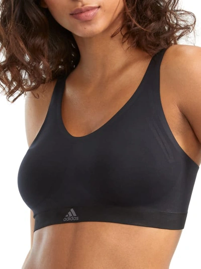 Adidas Originals Naked Seamless Bralette In Black