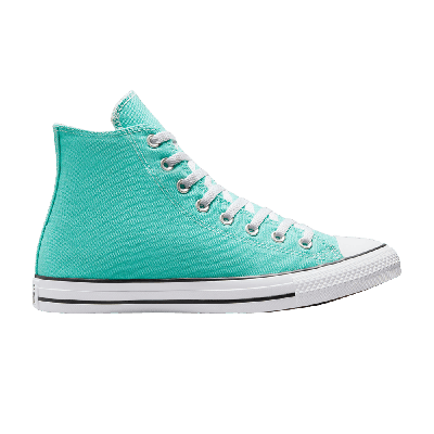 Pre-owned Converse Chuck Taylor All Star High 'electric Aqua' In Green