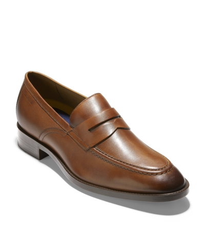Cole Haan Men's Hawthorne Slip-on Leather Penny Loafers In Brown