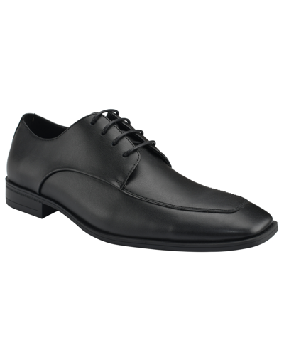 Calvin Klein Jack Mens Leather Padded Insole Loafers In Black Leather