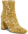 Sam Edelman Women's Codie 2 High Heel Booties In Tumeric Brocade