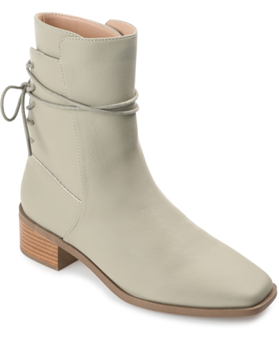 Journee Collection Vannder Tru Comfort Foam Bootie In Cream