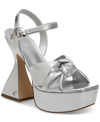 Circus By Sam Edelman Audrea Platform Sandal In Silver Metallic