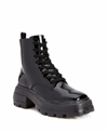 Katy Perry Women's The Geli Combat Square Toe Lug Sole Boots Women's Shoes In Black