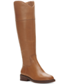 Vince Camuto Women's Alfella Knee-high Riding Boots Women's Shoes In Light Cognac