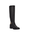 Tommy Hilfiger Diwan 2 Womens Faux Leather Knee-high Boots In Black