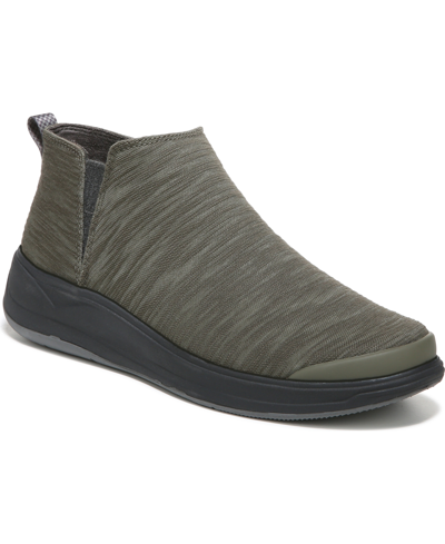 Bzees Tempo Washable Slip-ons Women's Shoes In Olive Green Fabric