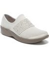 Bzees Pizazz Slip-on Sneaker In Eggnog Sparkle Knit Fabric