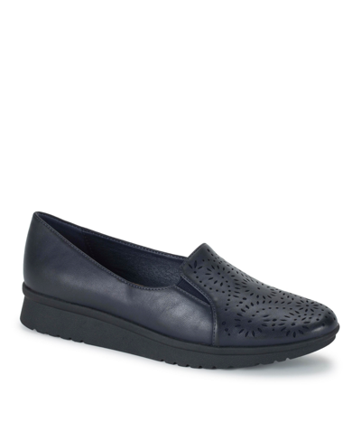 Baretraps Women's Army Slip On Casual Loafers In Navy