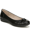 Soul Naturalizer Gift Flats Women's Shoes In Black Faux Leather