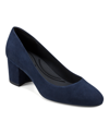 Easy Spirit Cadet Pump In Navy Suede
