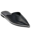 Karl Lagerfeld Women's Vyra Studded Mule Flats In Black