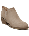 Dr. Scholl's Laurel Bootie In Wood Brown Microfiber