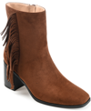 Journee Collection Noriah Tru Comfort Foam Bootie In Brown