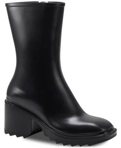 Inc International Concepts Women's Everett Rain Boots, Created For Macy's Women's Shoes In Black