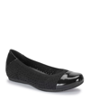 Baretraps Women's Mia Cap Toe Ballet Flats In Black