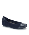 Baretraps Women's Mia Cap Toe Ballet Flats In Navy