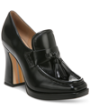 Sam Edelman Women's Jed Tasseled Platform Loafers Women's Shoes In Black