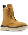 Sorel Hi-line Lace Boot In Geo Yellow/jet