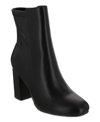 Mia Kymi Block Heel Bootie In Black