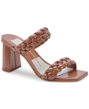 DOLCE VITA WOMEN'S PAILY BRAIDED TWO-BAND CITY SANDALS WOMEN'S SHOES