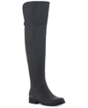 Sun + Stone Allicce Wide-calf Over-the-knee Boots, Created For Macy's Women's Shoes In Dk Grey Mc