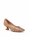 Katy Perry The Laterr Womens Faux Leather Square Toe Pumps In Butterscotch Multi